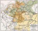 Deutschland - Eisenbahnkarte 1862/63 - Historische Karte...