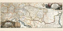 Donaulauf mit S&uuml;dosteuropa 1683- Historische Karte...