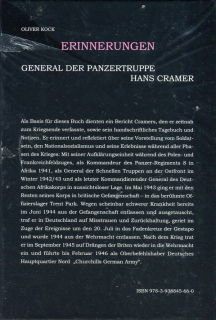 General der Panzertruppen Hans Cramer - Erinnerungen (Oliver Kock)