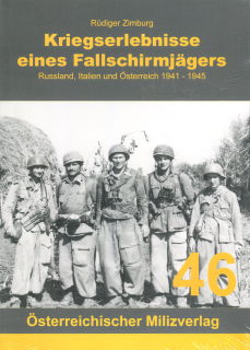 Kriegserlebnisse eines Fallschirmj&auml;gers (R&uuml;diger Zimburg)