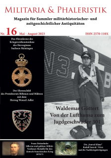 Militaria &amp; Phaleristik - Ausgabe 16 (2023)