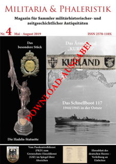 Militaria & Phaleristik - Ausgabe 4 (2019) - Download-Ausgabe