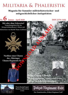 Militaria & Phaleristik - Ausgabe 6 (2020) - Download-Ausgabe