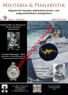 Militaria & Phaleristik - Ausgabe 9 (2020) - Download-Ausgabe