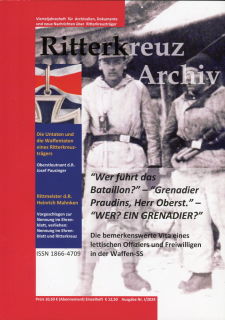 Ritterkreuz Archiv - Ausgabe I/2024