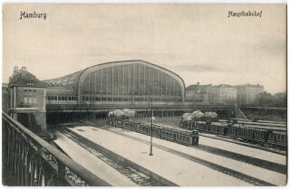 Postkarte - Hamburg Hauptbahnhof - ungelaufen