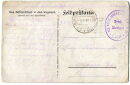 Feldpostkarte - Schlachtfeld Vogesen - 8.4.1915 mit...