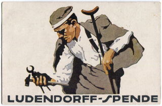 Postkarte - Ludendorff-Spende Motiv Nr. 2 - ungelaufen