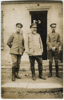Foto mit Hauptmann/Major? - PK-Format