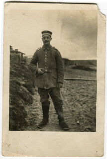 Portrait - Soldat an der Front - PK-Format