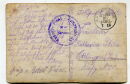 Feldpostkarte - Gruppe Soldaten - Stempel...