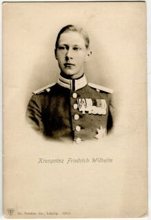 Postkarte - Kronprinz Friedrich Wilhlem - ungelaufen