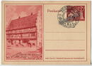 Postkarte - Deutsches Goldschmiedehaus Hanau mit Stempel...