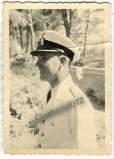 Foto - Oberleutnant Kriegsmarine in Sommeruniform #2
