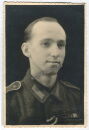 Portrait - Soldat Infanterie mit Feldspange - PK-Format