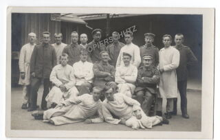 Gruppenfoto Lazarett - PK-Format
