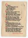 Postkarte - Religiöser Spruch - gelaufen