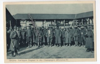 Postkarte - Kriegsgefangene Soldaten - ungelaufen
