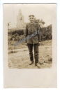 Foto - Soldat in feldgrauer Uniform - PK-Format