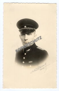 Portrait - Reichsbahnbeamter Besoldungsgruppe 11 - PK-Format