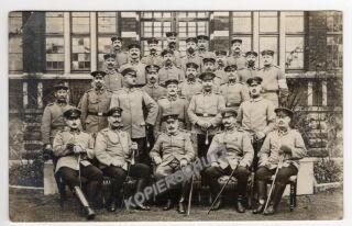 Foto - Gruppe Offiziere & Soldaten mit Auszeichnungen - PK-Format