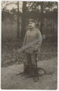 Foto - Leutnant mit Säbel - PK-Format