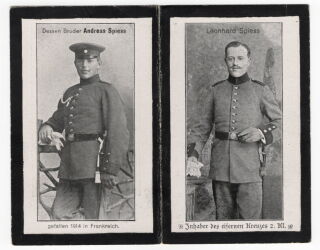 Sterbebild - Sanitäts-Soldat 7. Bayr. Sanitäts-Komp.