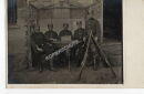 Foto - Gruppe Soldaten beim Wachdienst - PK-Format