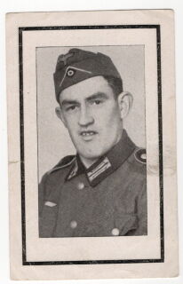 Sterbebild - Obergefreiter Gren. Rgt.