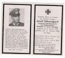 Sterbebild - Stabsgefreiter Inf. Rgt.