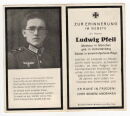 Sterbebild - Soldat Inf. Rgt. 61