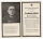 Sterbebild - Soldat Inf. Rgt. 61