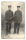 Portrait - 2 Beamte, Zoll, Eisenbahn? - PK-Format