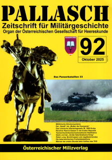 PALLASCH - Zeitschrift für Militärgeschichte - Nr. 92