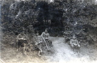 Foto - Offiziere & Unteroffiziere - EK-Träger - PK-Format