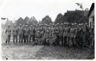Foto - Kompanie in Döberitz - PK-Format