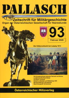 PALLASCH - Zeitschrift für Militärgeschichte - Nr. 93