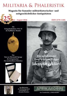 Militaria & Phaleristik - Ausgabe 25 (2026)