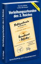 Verleihungsurkunden des 3. Reiches - Spezialkatalog mit...